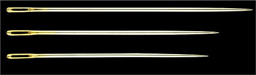 Premium Clover Sashiko Needles - Extra Long Hand Sewing Needles for Embroidery, Quilting & Fabric Arts | Perfect for Japanese Sashiko Stitching, Boro Mending & Decorative Sewing Projects