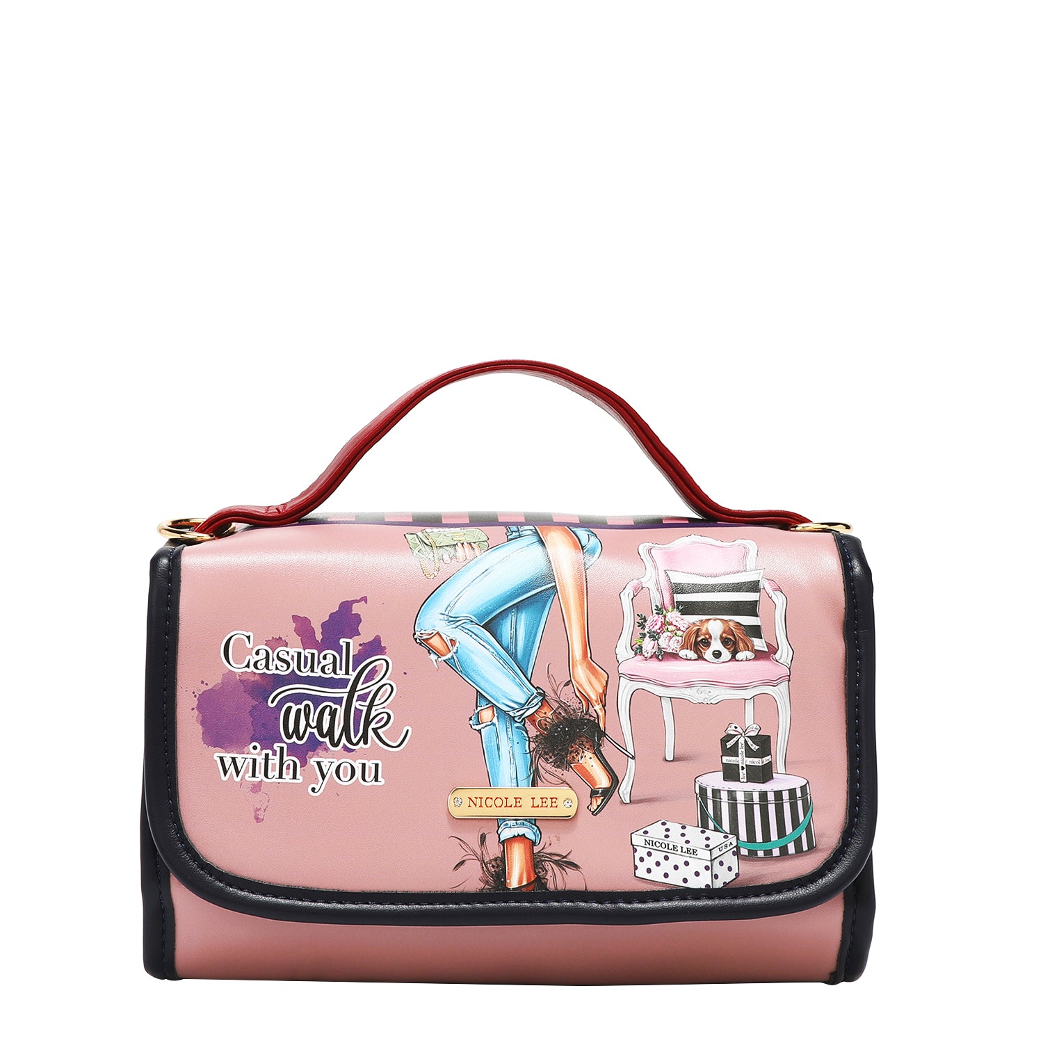 Hanging Cosmetic Travel Bag - Waterproof Makeup Organizer with Multiple Pockets for Toiletries, Perfect for Travel, Gym, and Daily Use