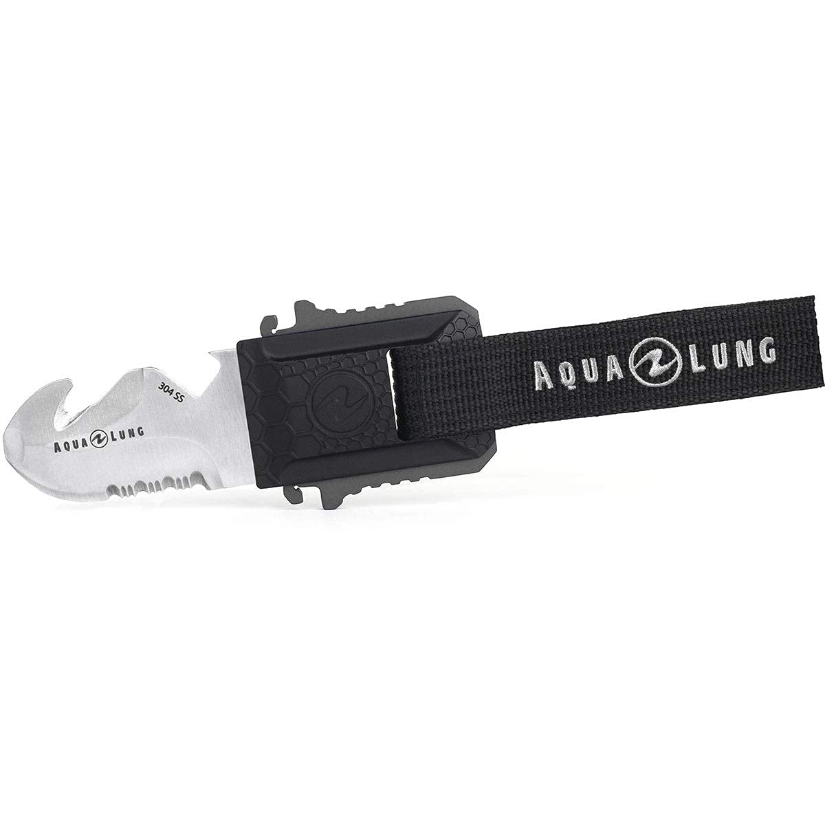 Aqua Lung Micro Squeeze Knife - Black Dive Knife for Scuba Diving, Snorkeling & Water Sports | Compact & Lightweight Safety Tool for Underwater Adventures