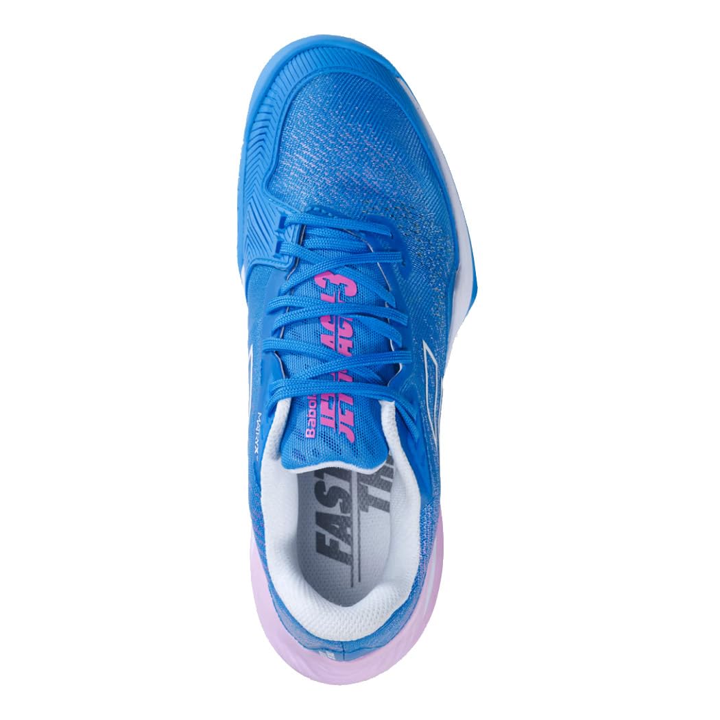 Babolat Women's Jet Mach 3 All Court Tennis Shoes - Lightweight & Durable for Women's Tennis, Training & Match Play - Perfect for Hard Court, Clay & Grass Surfaces