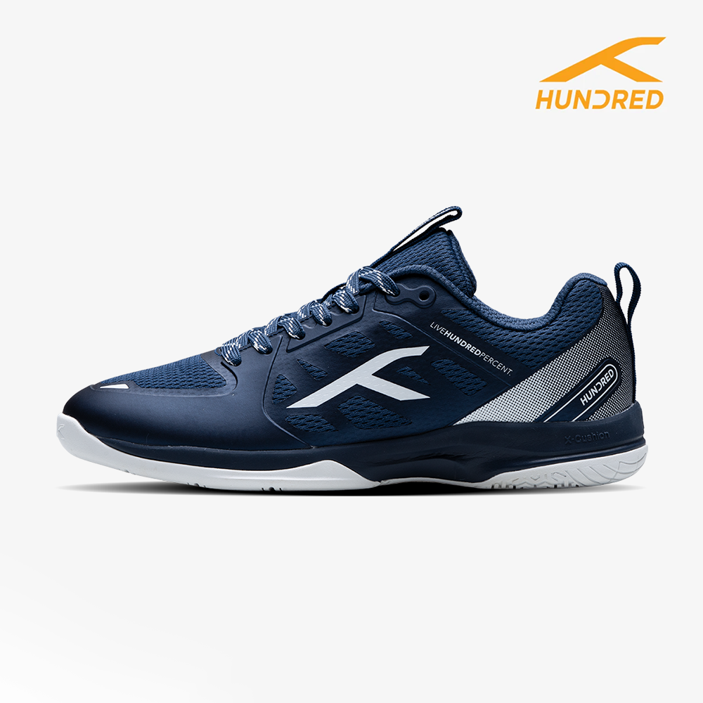 Hundred Velocity Z PBX Basketball Shoes - Navy/White - High-Performance Sneakers for Men - Perfect for Indoor & Outdoor Court Play