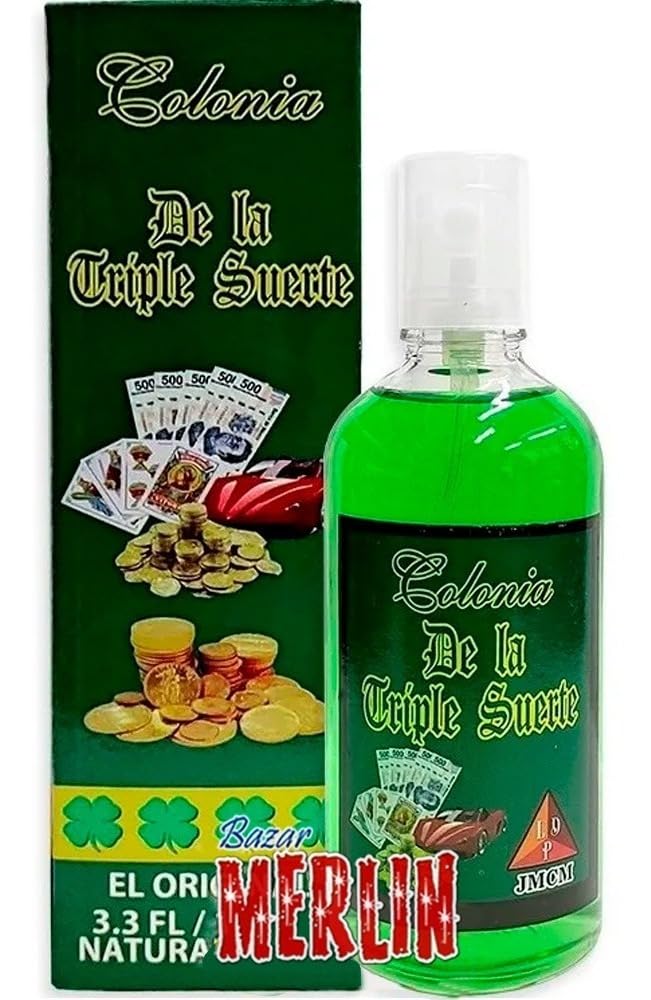 Triple Luck Lotion for Abundance, Fortune & Protection - Spiritual Blessing Oil for Wealth, Success & Good Fortune | Use for Home Altars, Meditation & Manifestation Rituals