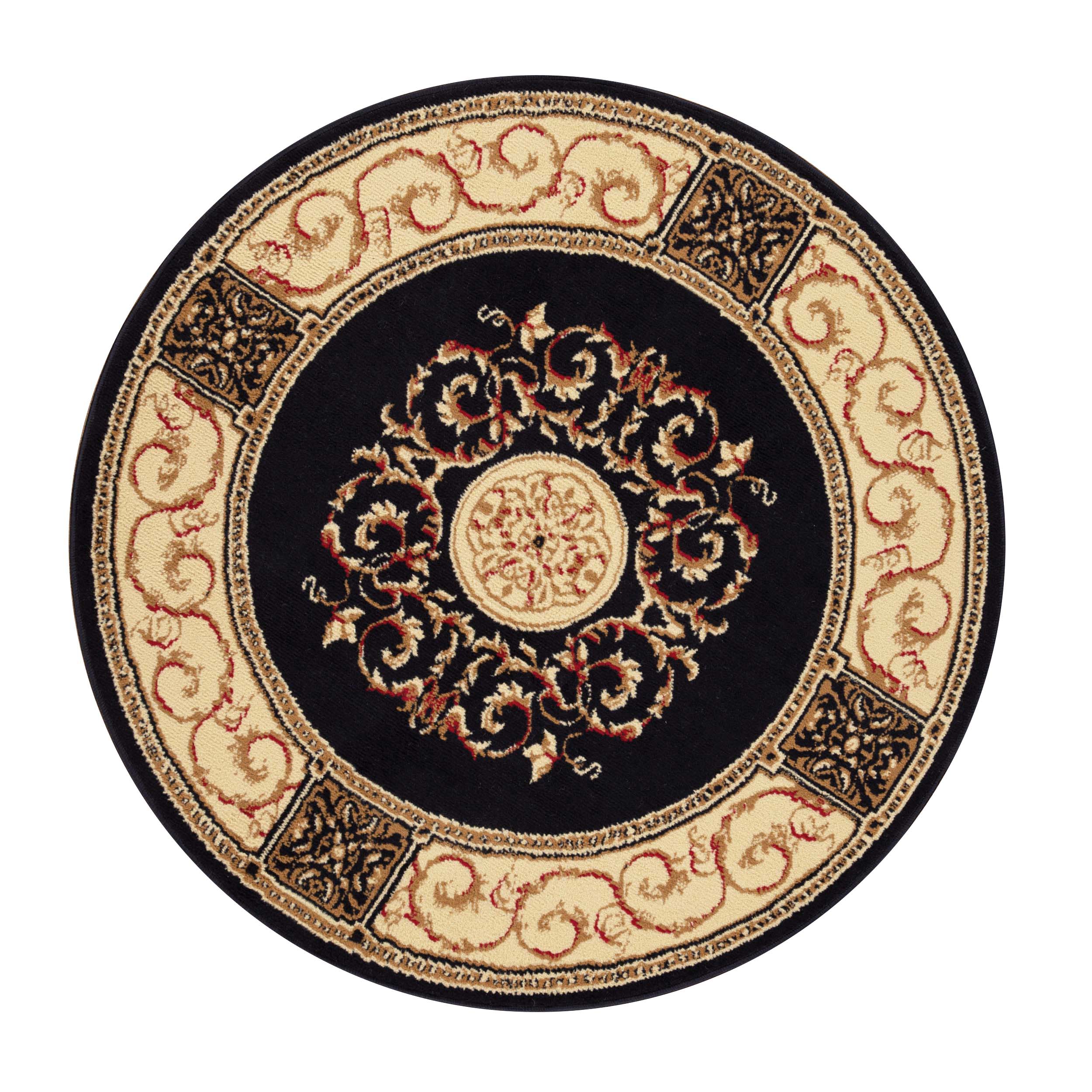 Large Medallion Modern Bohemian Indoor Area Rug or Runner - Perfect for Living Room, Bedroom, and Hallway Decor