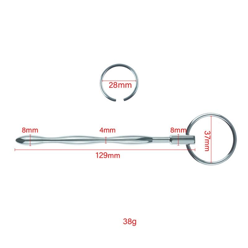 Premium Stainless Steel Urethral Sounding Kit - Medical Grade Metal Urethra Plug Set for Men with Catheter Rods | Penis Training & Stretching Device | Safe Sex Toy for BDSM, Urethral Play & Sensual Exploration