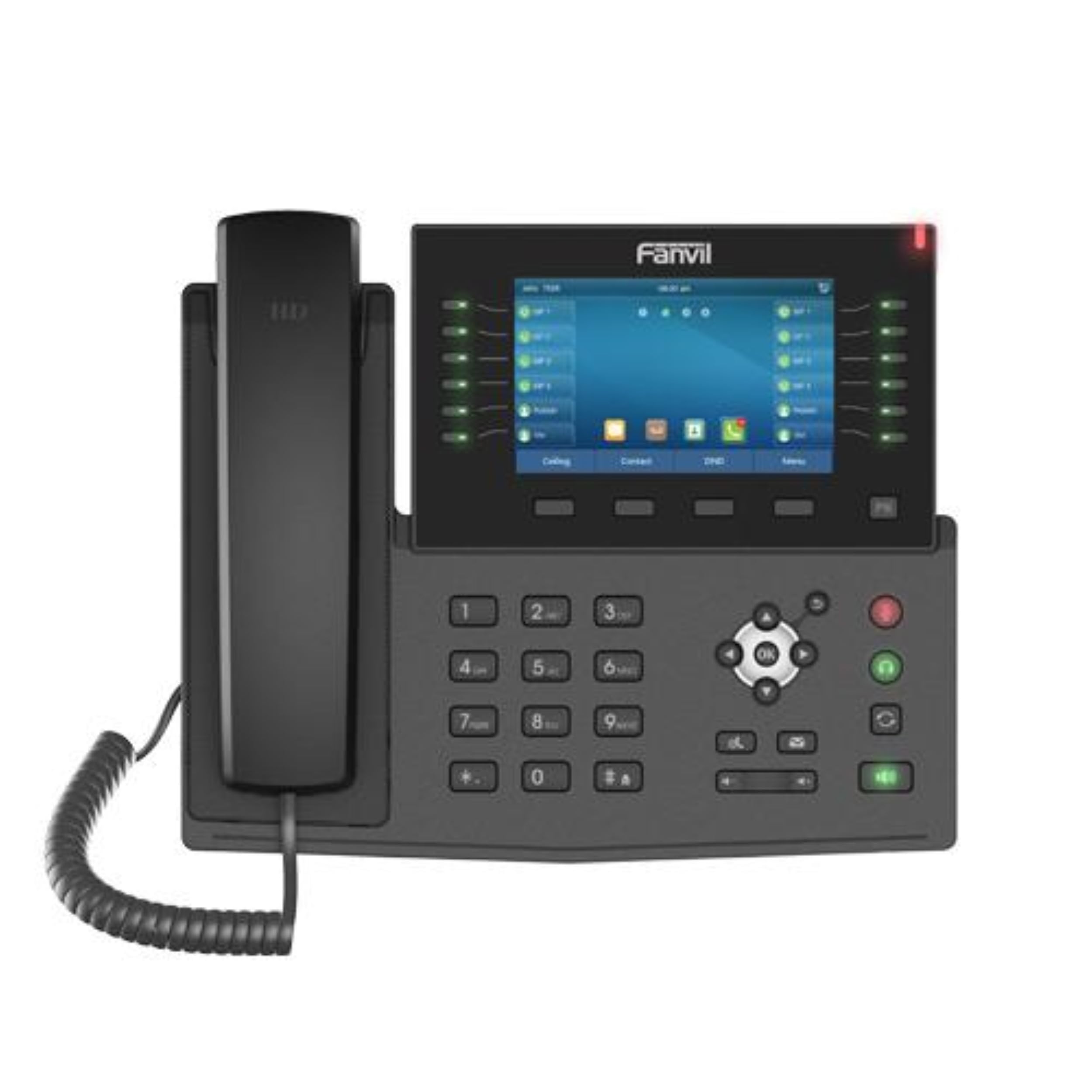 Fanvil X7C Enterprise VoIP Phone with HD Voice, 4.3