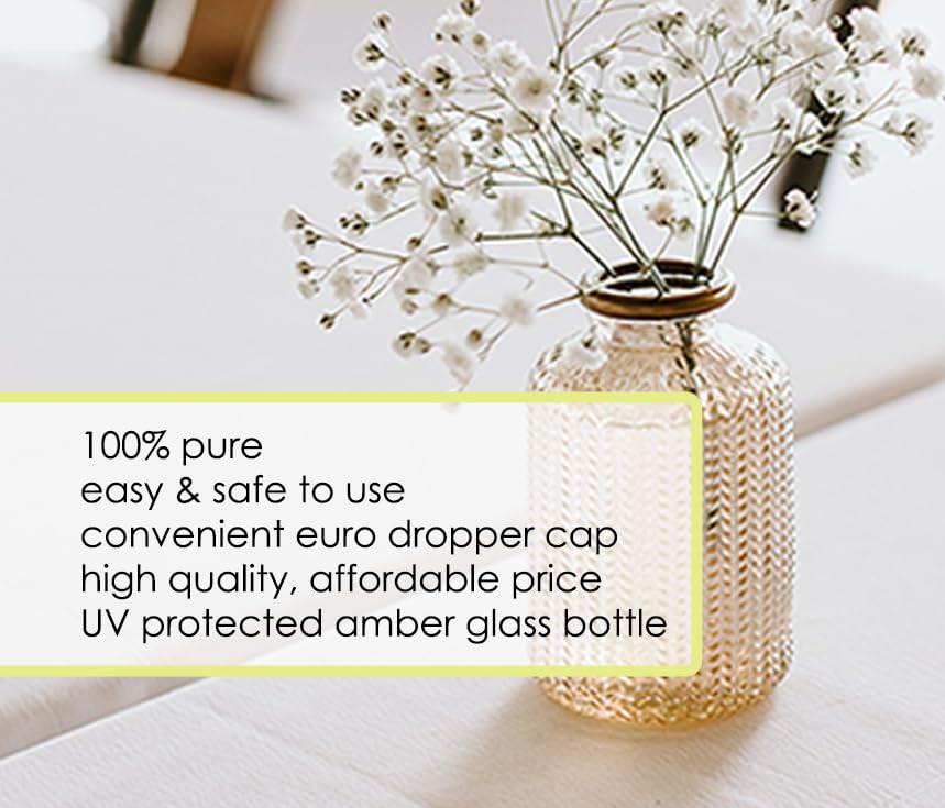 100% Pure & Uncut Clove Essential Oil - 1 fl oz Bottle for Aromatherapy, DIY Skincare & Natural Pain Relief | GreenHealth