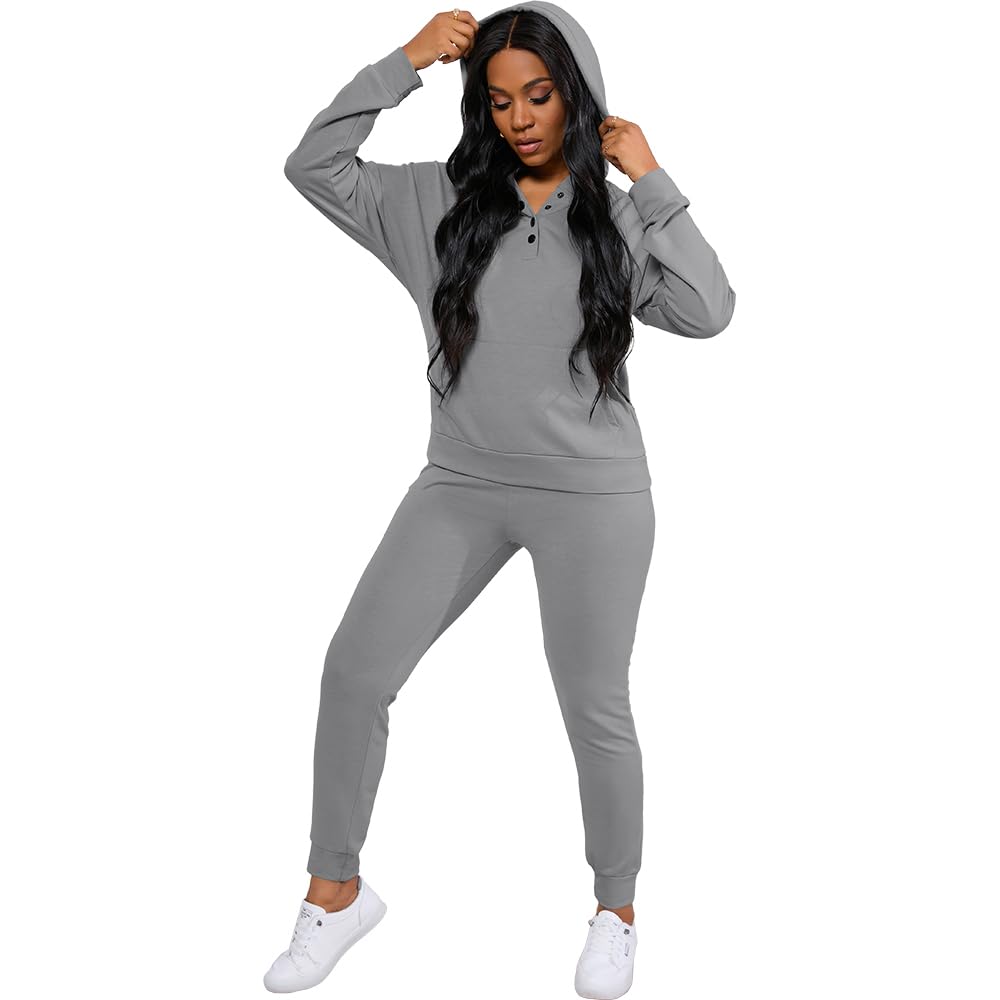 Nimsruc Women's Two Piece Jogger Outfit - Casual Sweatsuit Set for Running, Lounge & Workout | Perfect for Gym, Yoga & Everyday Wear