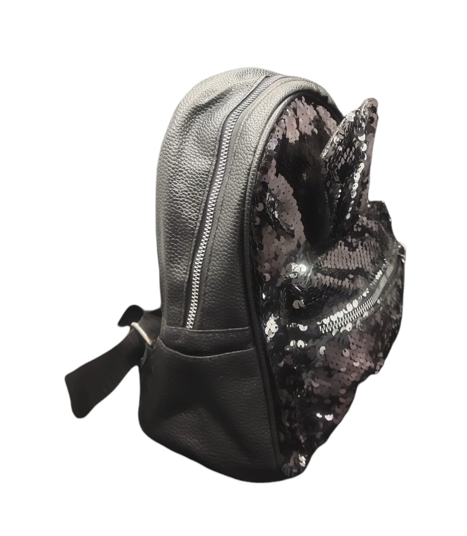 Jumbura Sparkling Sequins Mini Backpack for Women, Girls & Kids - Stylish Daypack for Travel, School, Office, Outdoor & Daily Use - Perfect for Picnics, College & Casual Outings