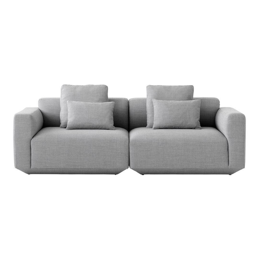 Develius Model A 2 Seater Sofa - Modern Loveseat for Small Spaces | Perfect for Living Room, Apartment & Office Waiting Area