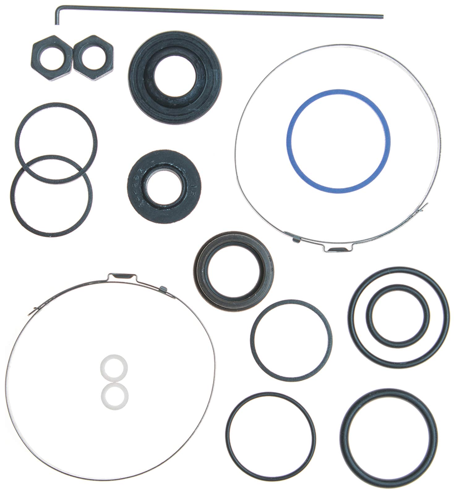 Gates 350830 Power Steering Repair Kit - High-Quality Replacement for Smooth Steering Performance | Perfect for Ford, Chevy, Dodge Trucks & SUVs | DIY Auto Repair & Maintenance Solution