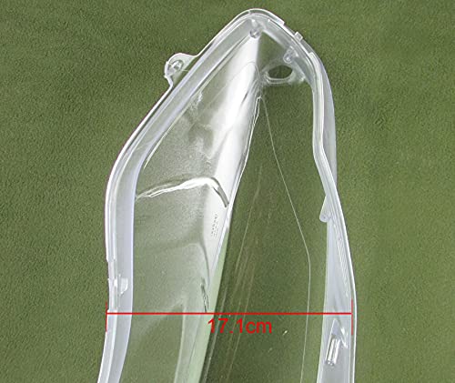 Replacement Headlight Cover for Ford Focus 2012-2014 - Clear Lens Headlamp Shell Caps - OEM Fit Auto Parts - Perfect for Night Driving & Foggy Conditions