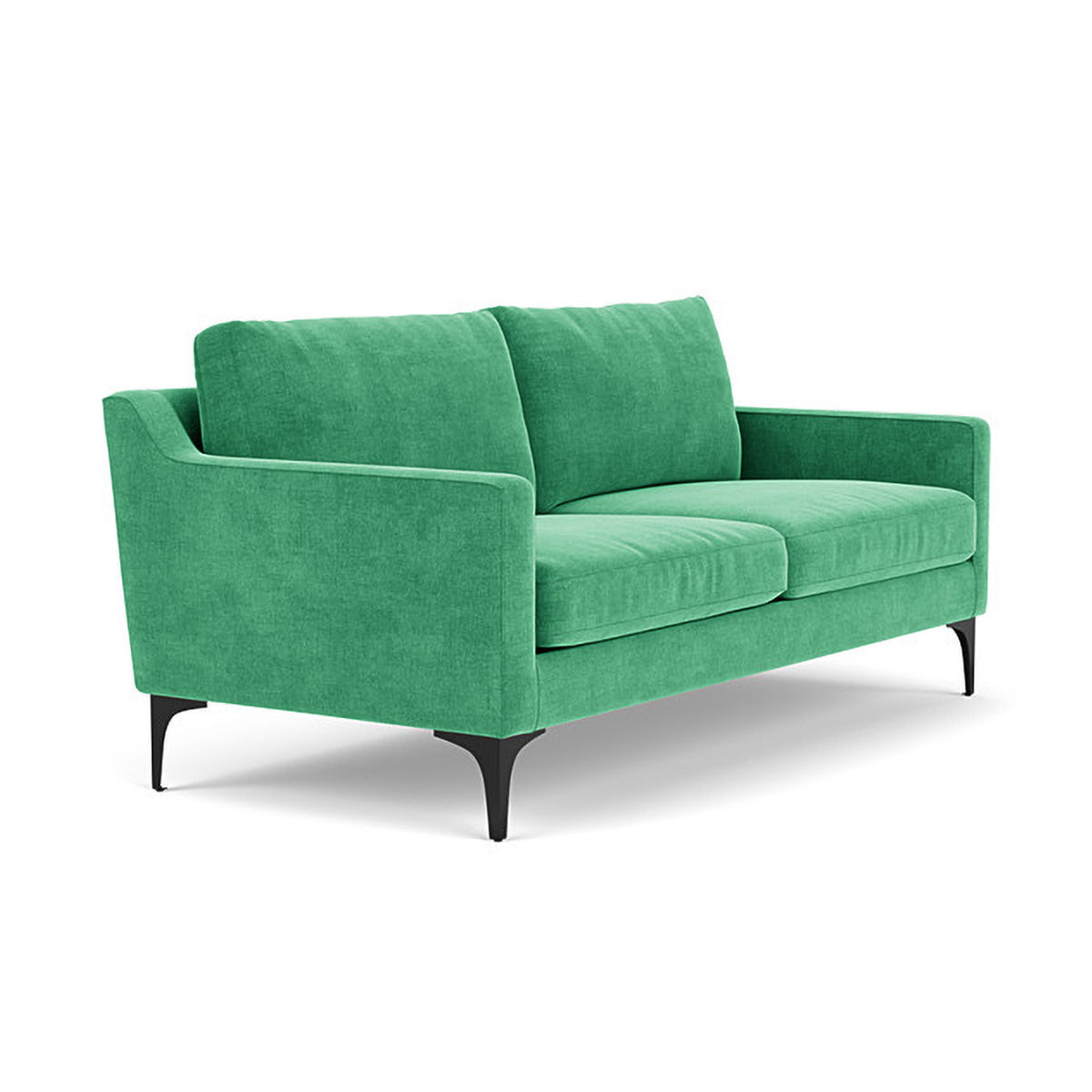 Astha Fabric 2-Seater Sofa - Comfortable Modern Loveseat for Living Room, Apartment & Small Spaces | Durable Upholstered Couch for Relaxing & Entertaining