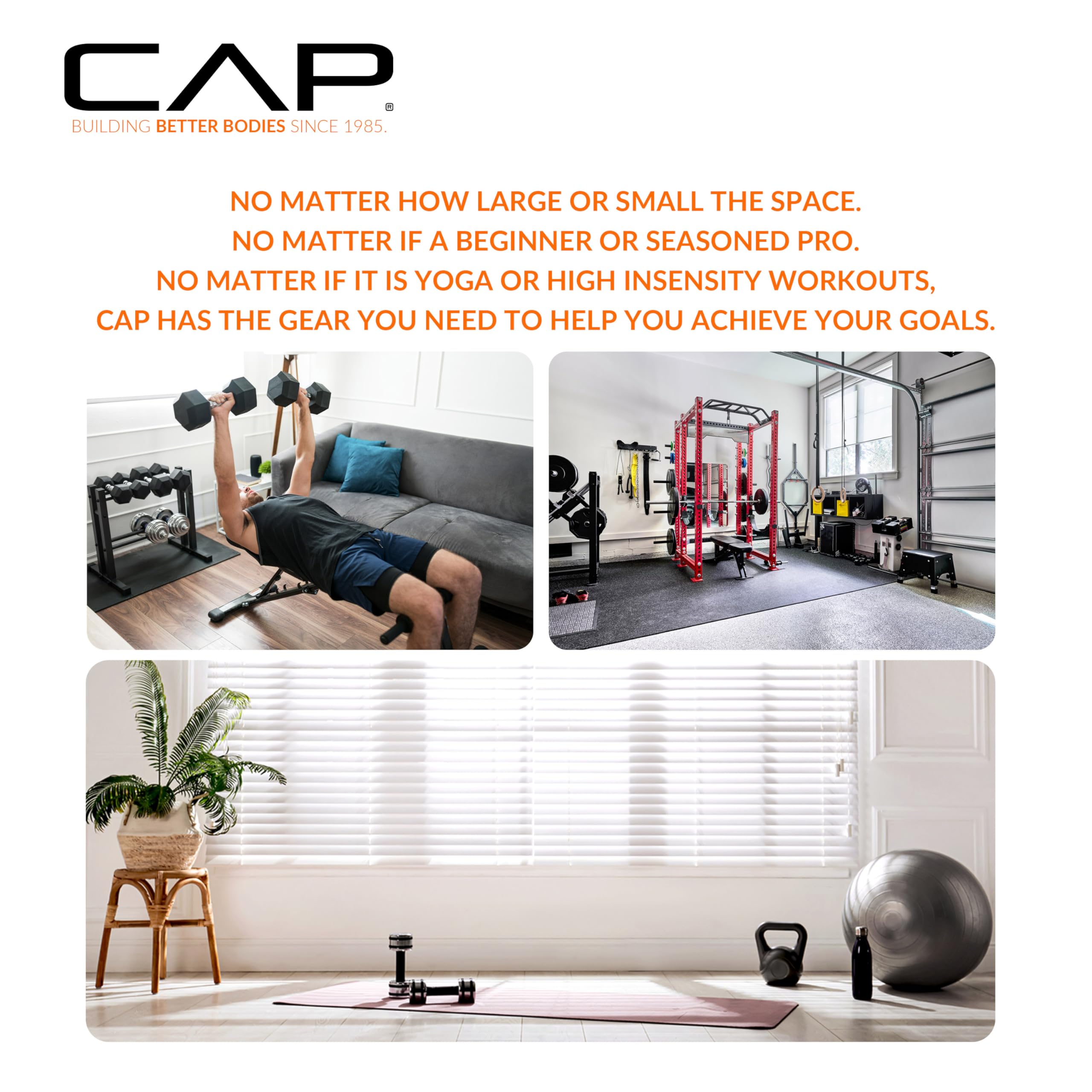 Premium Cap Barbell Cast Iron Competition Kettlebell - Heavy Duty Workout Weight for CrossFit, Strength Training & Home Gym Fitness (Multiple Weights Available) - Perfect for HIIT, Functional Training & Powerlifting