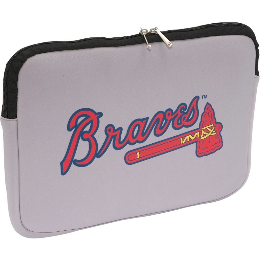 Atlanta Braves MLB 15.6 Inch Laptop Sleeve Case - Official Team Design for Baseball Fans, Work & School Protection