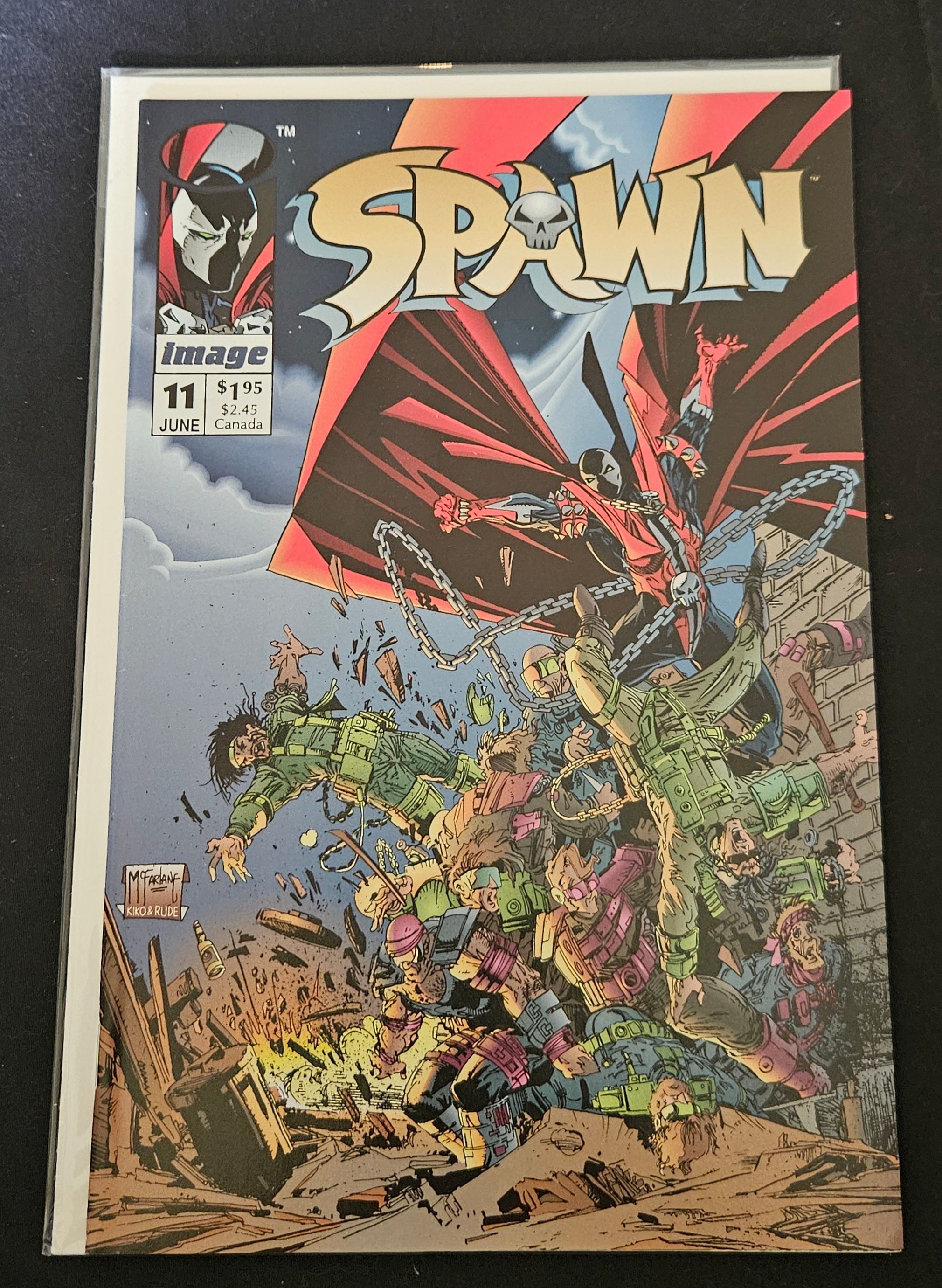 Spawn #11 - Image Comics 1993 - Rare Collectible Comic Book for Superhero Fans & Comic Collectors - Perfect for Display, Gifts, and Investment
