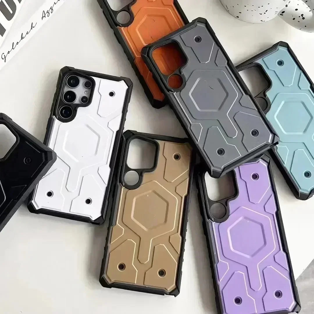 UAG Shockproof Galaxy S25 Ultra Magsafe Rugged Magnetic Case - Protective Cover for Samsung Galaxy S25 Ultra with Strong Magnets - Perfect for Outdoor Adventures, Work & Daily Use