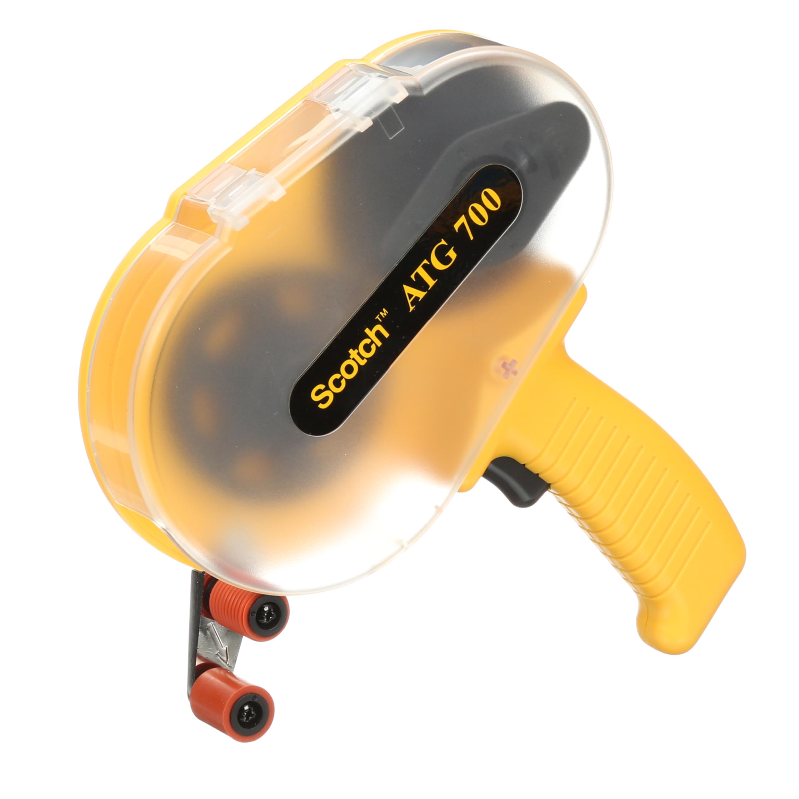 3M Scotch ATG 700 Adhesive Applicator - 1/2 inch & 3/4 inch Wide Rolls for Crafting, Scrapbooking & DIY Projects - Yellow Tape Dispenser Tool for Professional Bonding & Mounting