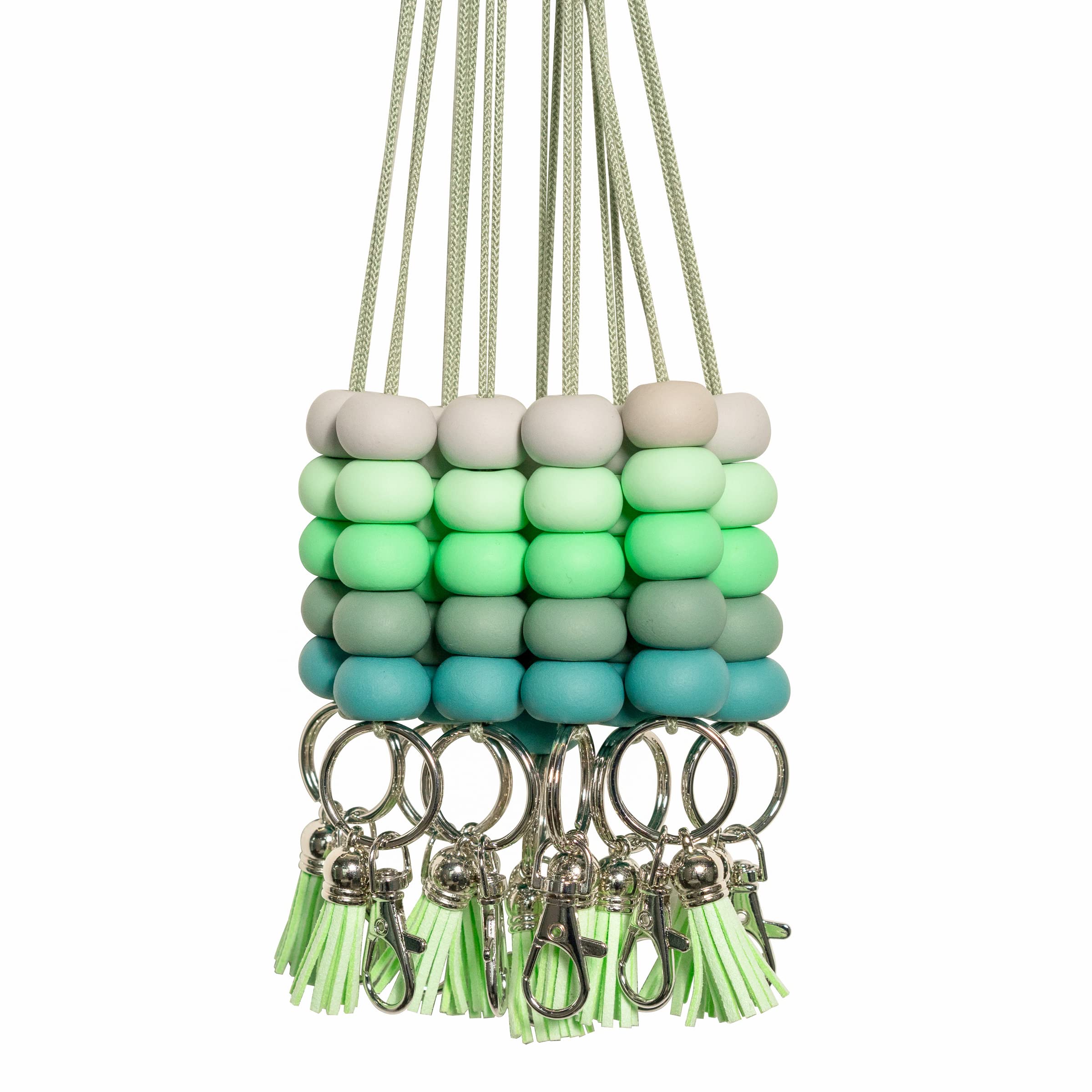 Handmade Beaded Lanyard for ID Badges & Keys - Teacher Lanyard for School & Office Use