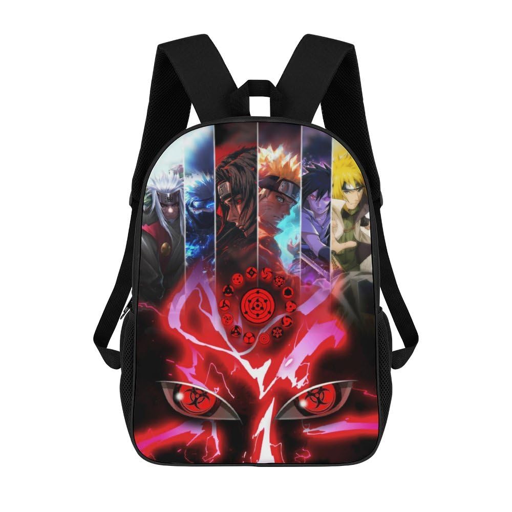 3D Printing Cartoon Anime Backpack - 17 Inch Travel Daypack for School, Sports & Outdoor Adventures (Style B) - Lightweight & Durable Laptop Backpack for Kids & Teens