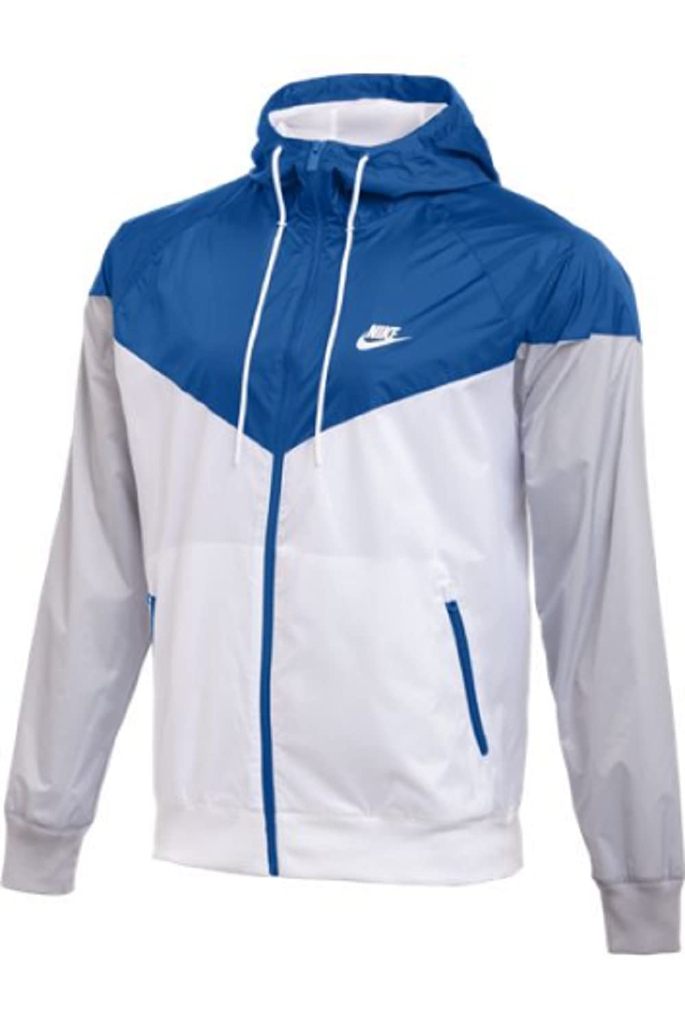 Nike Men's Lightweight Windbreaker Jacket - Water Resistant, Breathable Running & Outdoor Sports Coat for Hiking, Jogging, and Travel