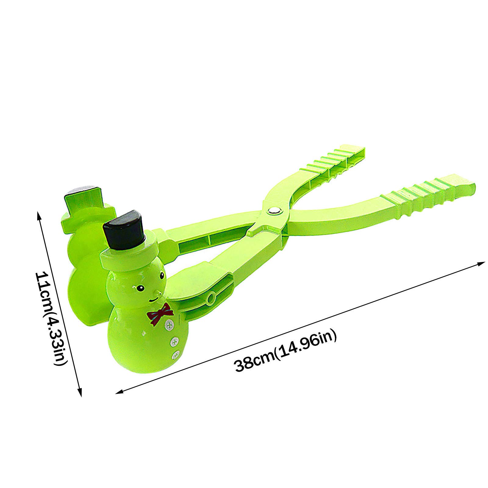 GVXRTX Snowball Maker Kit - Fun Snowman Shaped Snowball Fight Toys for Kids & Adults - Perfect for Winter Outdoor Play, Snowball Battles, and Family Fun Activities