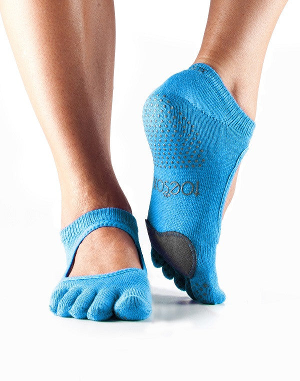 ToeSox Plie Dance Socks for Ballet, Yoga & Pilates - Non-Slip Grip, Breathable & Comfortable for Dance Classes, Workouts & Performance