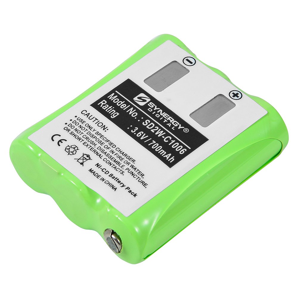 Synergy Digital 2-Way Radio Battery for Motorola TalkAbout MR356R - 3.6V 700mAh Ni-CD High Capacity Replacement (Compatible with Motorola 53615 Battery) - Perfect for Outdoor Adventures, Camping, and Emergency Communication