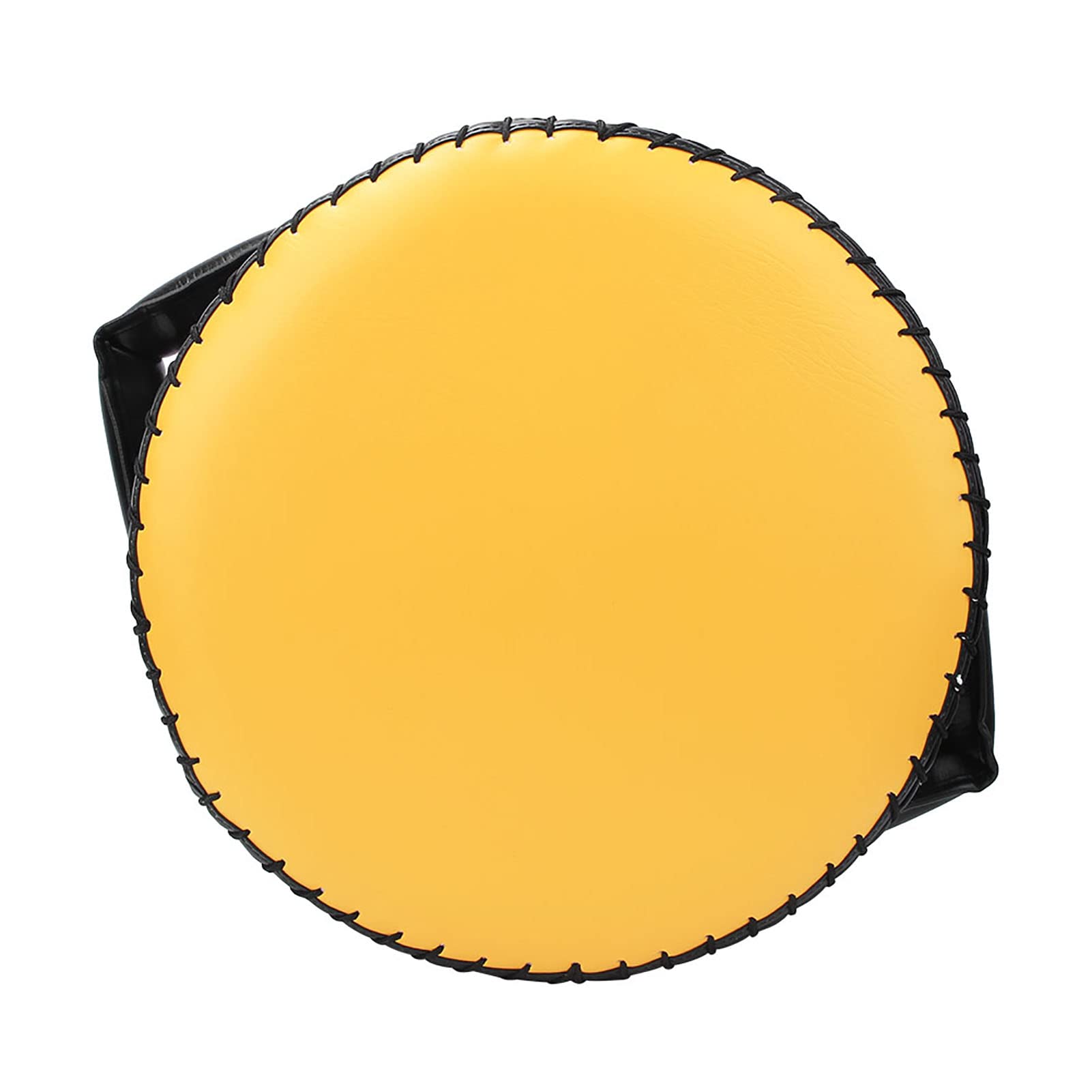 Boxing Punch Shield - Focus & Strength Training Kickboxing Round Pad for Target Practice | Durable Punching Equipment (Yellow) | Perfect for MMA, Muay Thai & Home Workouts