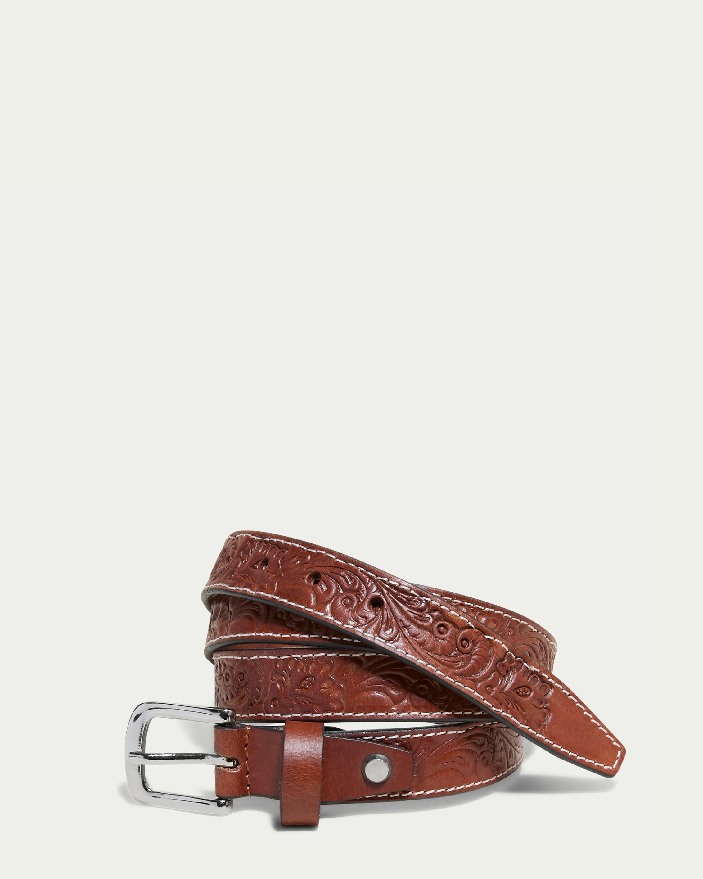 Lockport Belt for Men - Premium Leather Dress Belt with Adjustable Buckle - Perfect for Office, Business, and Formal Occasions