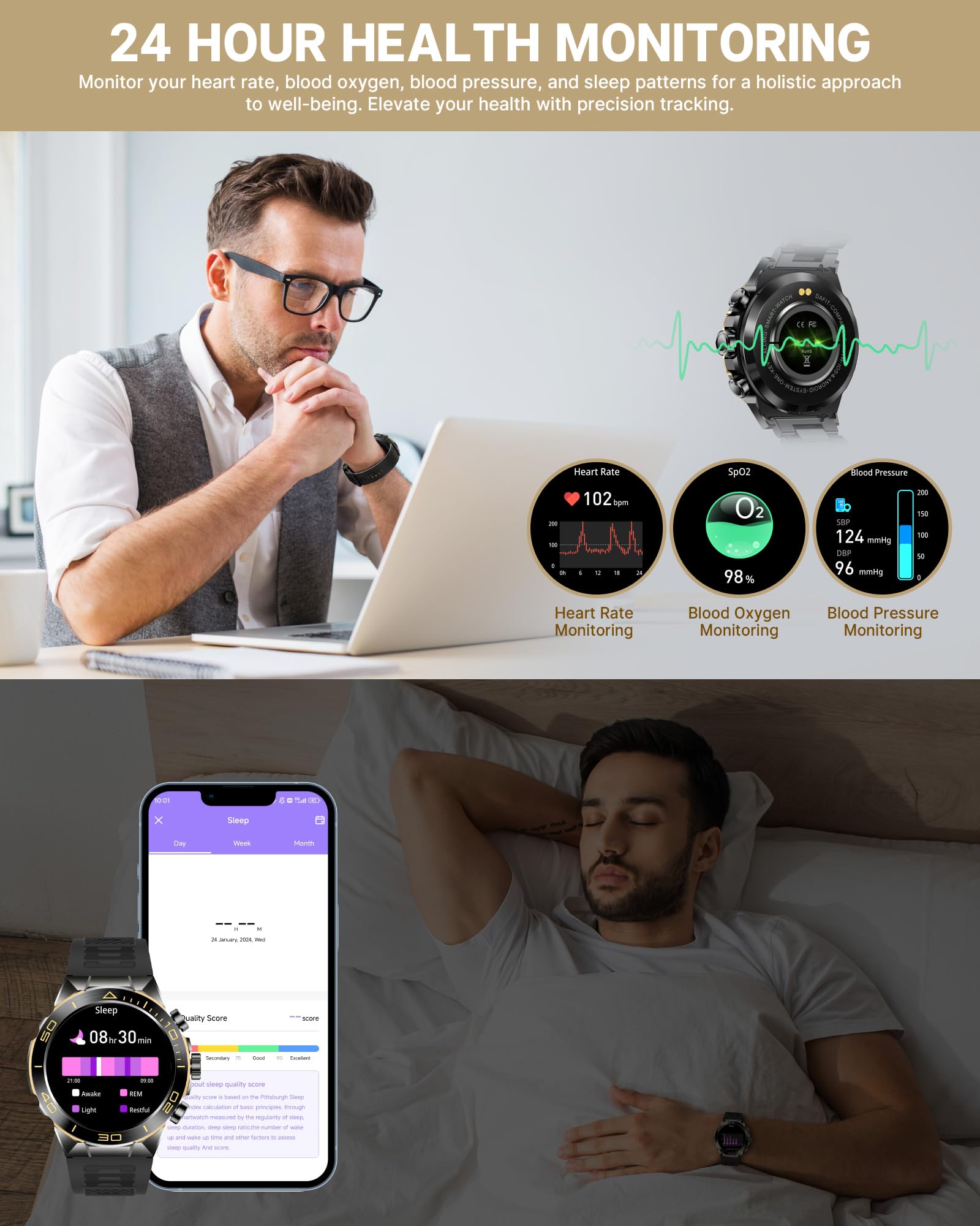 Smart Watch for Men - 1.43