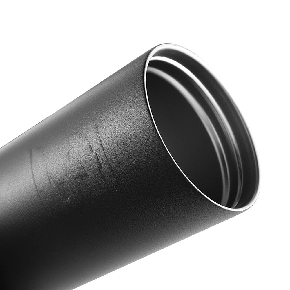 14oz Sport Water Bottle - Black | Leak-Proof & Durable for Gym, Hiking & Outdoor Activities