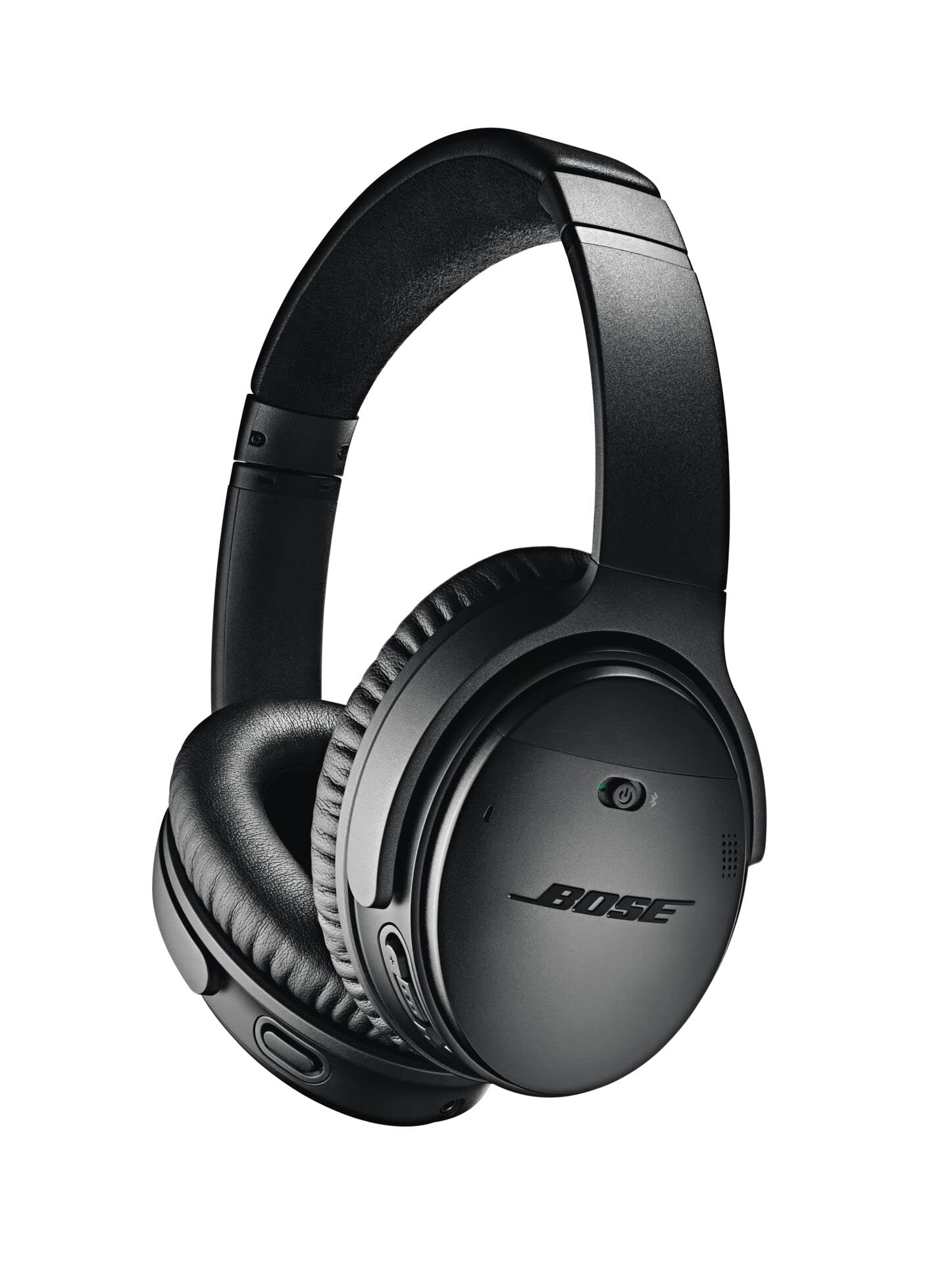 Bose QuietComfort 35 II Wireless Bluetooth Noise Cancelling Headphones with Alexa Voice Control - Triple Midnight Limited Edition for Travel, Work & Home Use