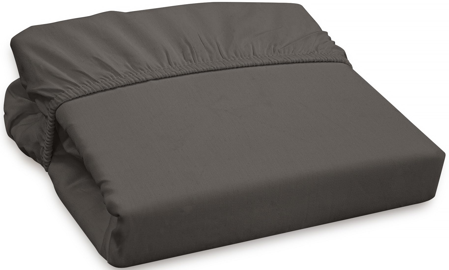 Premium 100% Egyptian Cotton King Size Fitted Sheet - Soft, Breathable, 550 Thread Count, 11