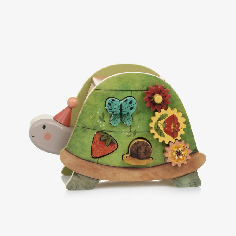 Three Little Rabbits Activity Turtle Toy - Interactive Plush Animal for Kids, Perfect for Playtime, Storytelling & Early Learning | Ideal for Toddlers & Preschoolers