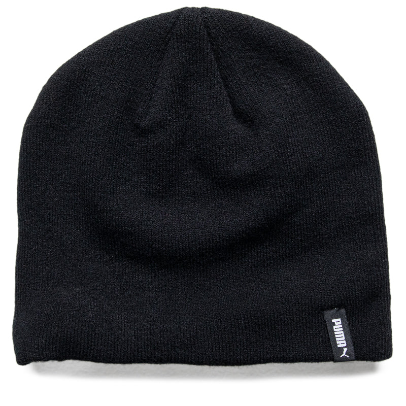 Lost Management Cities x Puma Cuffless Beanie - Black Winter Hat for Men & Women | Unisex Urban Streetwear Beanie for Cold Weather, Running & Outdoor Activities