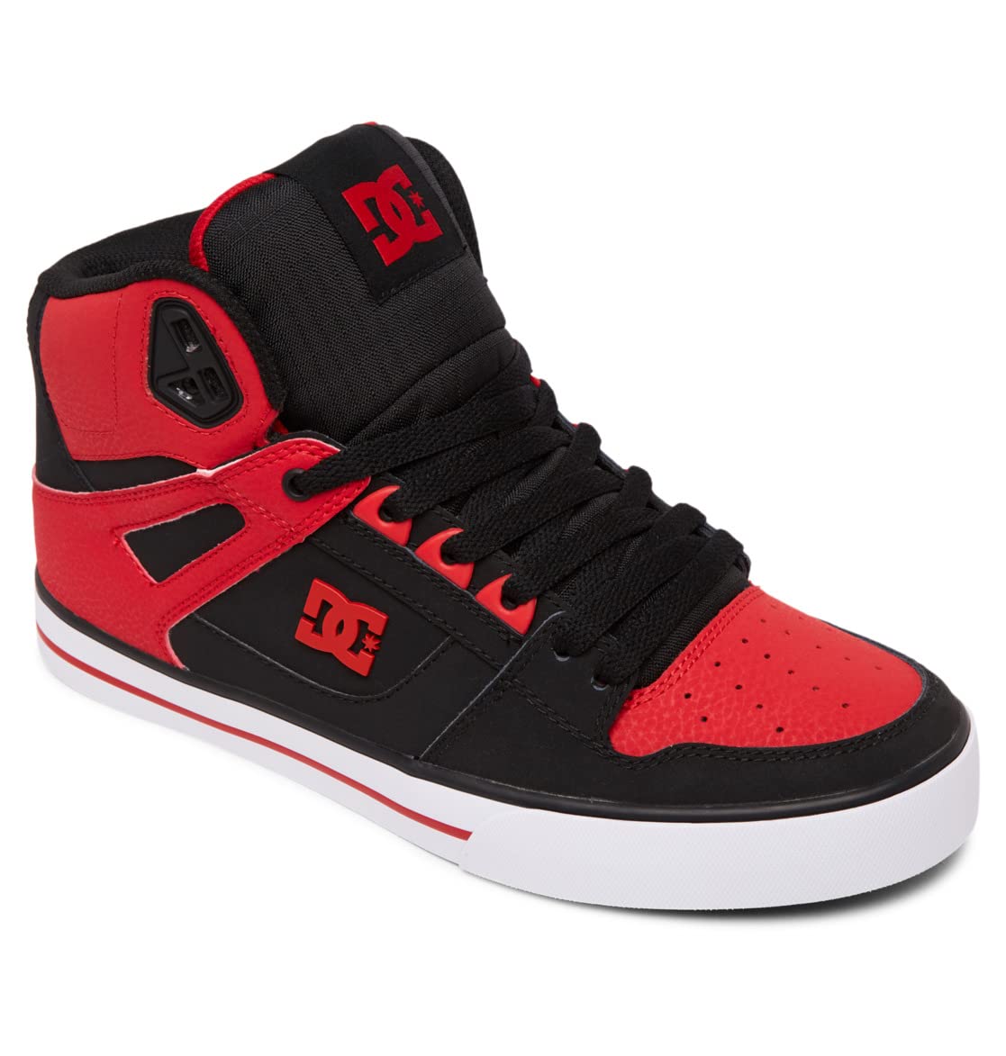 DC Shoes Pure High-Top Leather Sneakers for Men - Stylish & Durable Men's Athletic Shoes for Skateboarding, Streetwear & Casual Wear