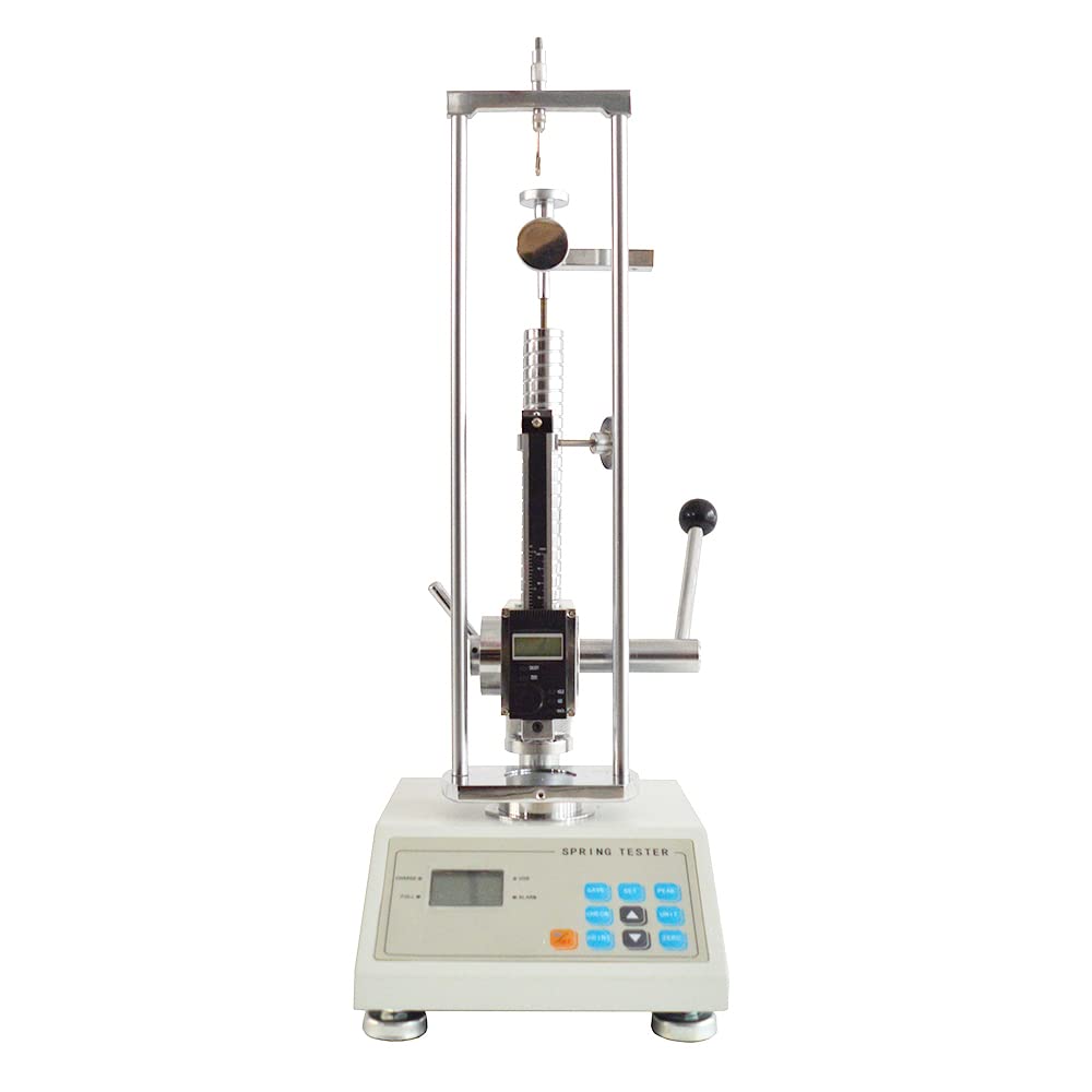 ETH-500 Digital Spring Tensile & Compression Tester - High Precision Force Measurement for Coil Springs, Rubber, Metal - Ideal for Quality Control Labs & Manufacturing Plants