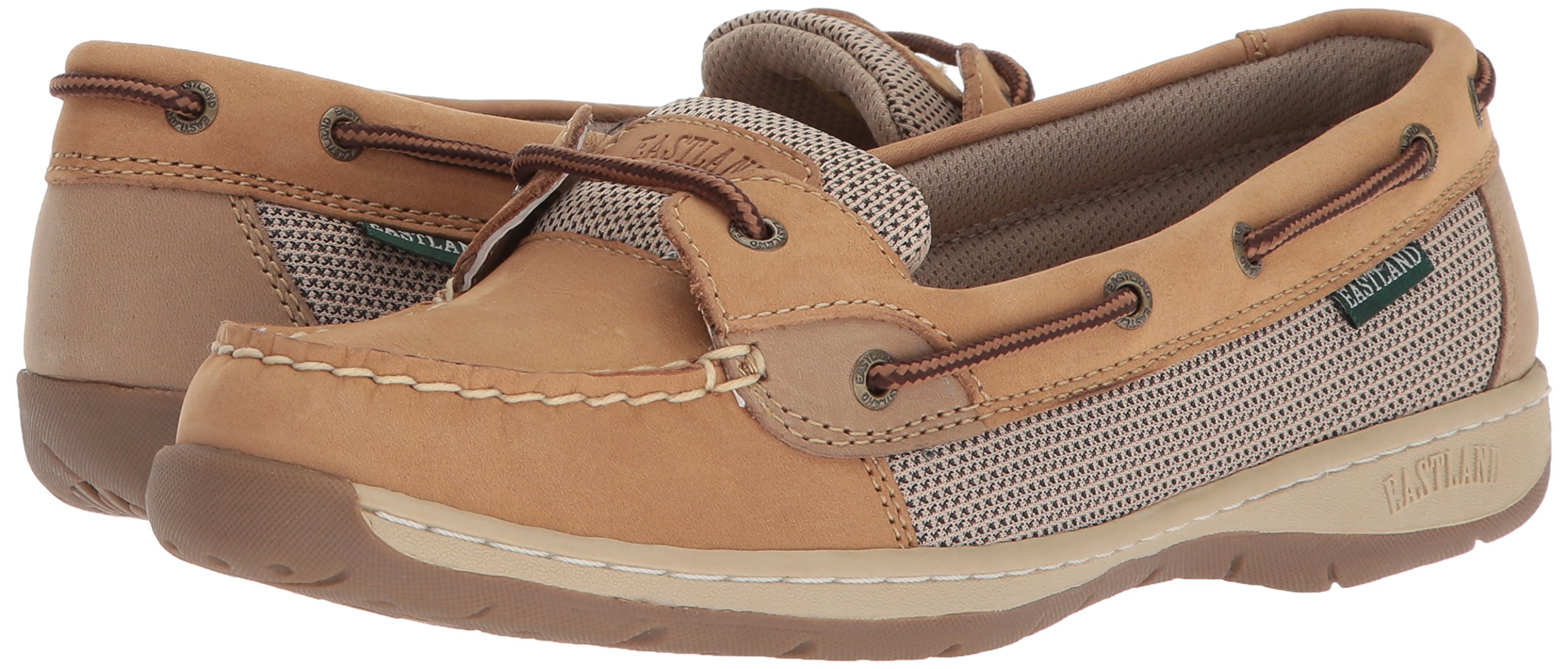Eastland Women's Sunrise Boat Shoe - Comfortable Casual Slip-On Deck Shoes for Women | Perfect for Boating, Walking & Summer Outfits