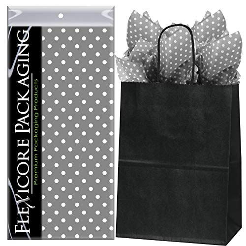 Gray Polka Dots