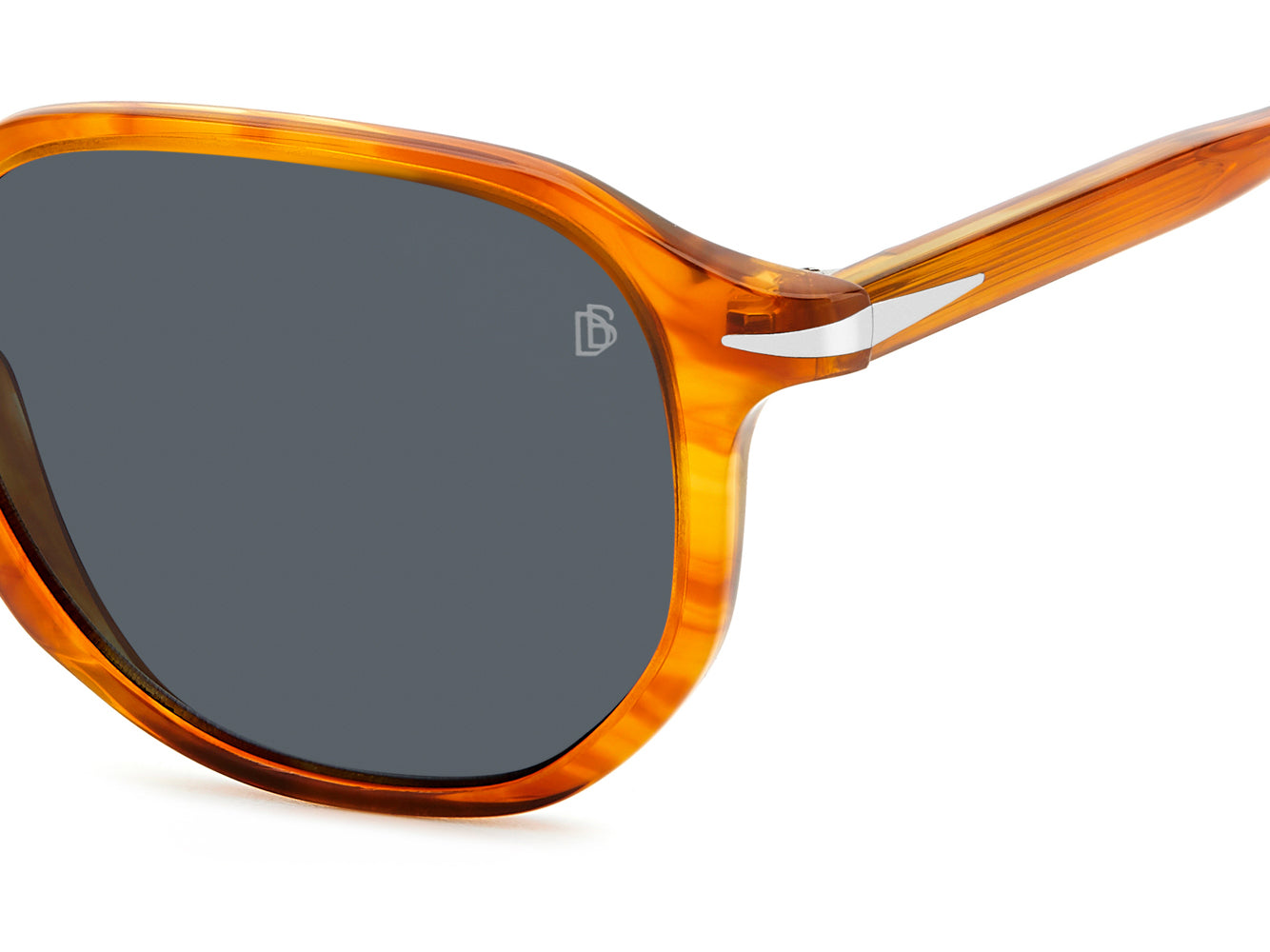 David Beckham DB1140/S Men's Sunglasses - Polarized UV Protection Aviator Style for Outdoor Sports & Driving