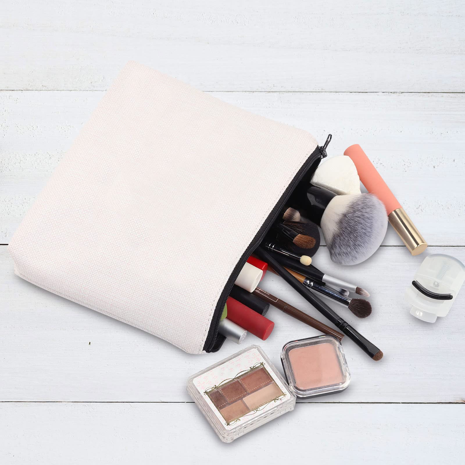 BWWKTOP Smile Cosmetic Makeup Bag for Women - Waterproof Travel Toiletry Organizer (Perfect for Travel, Gym, and Daily Use)