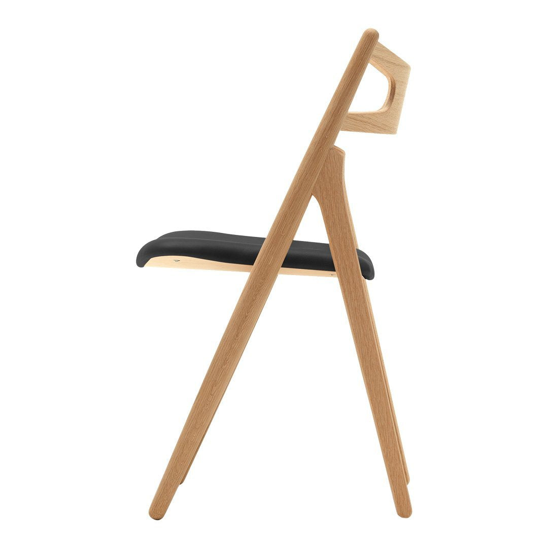 CH29P Sawbuck Chair - Solid Wood Folding Chair for Outdoor Camping, Picnics, and Backyard Gatherings | Durable & Portable Design