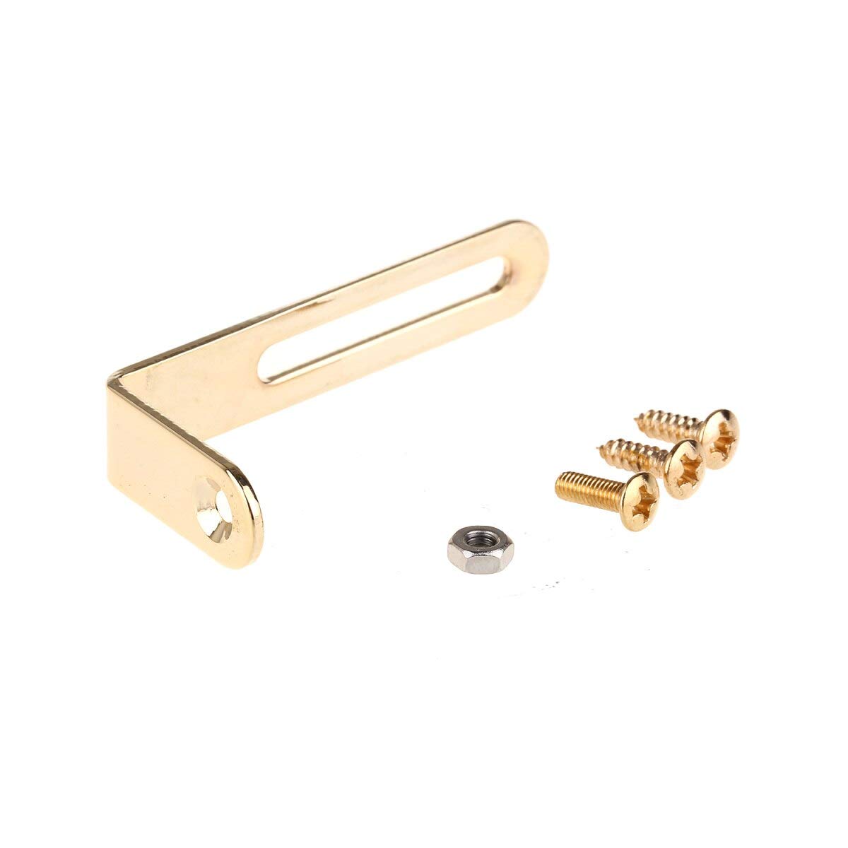 Universal Pickguard Bracket Support for Les Paul Style Guitar - Gold Guitar Parts Pro | Perfect for DIY Guitar Repair & Customization