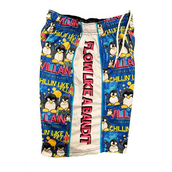 Men's Chillin Villain Attack Shorts - Comfortable & Stylish Casual Wear for Summer, Gym, and Lounge