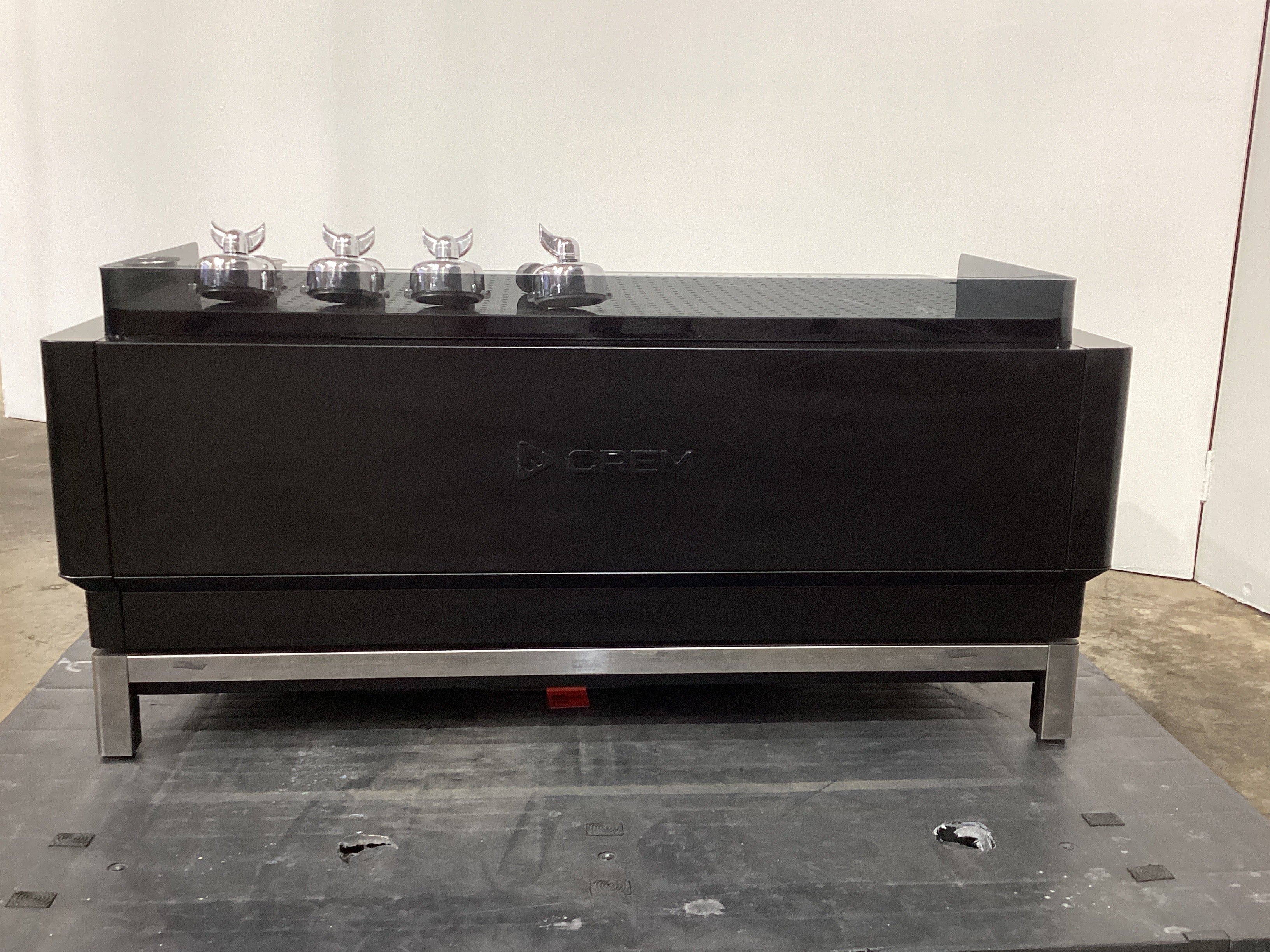Crem ECEF FA1B 22AR 3 Group Commercial Coffee Machine - Professional Espresso Maker for Cafes, Restaurants & Offices (Model 774704)