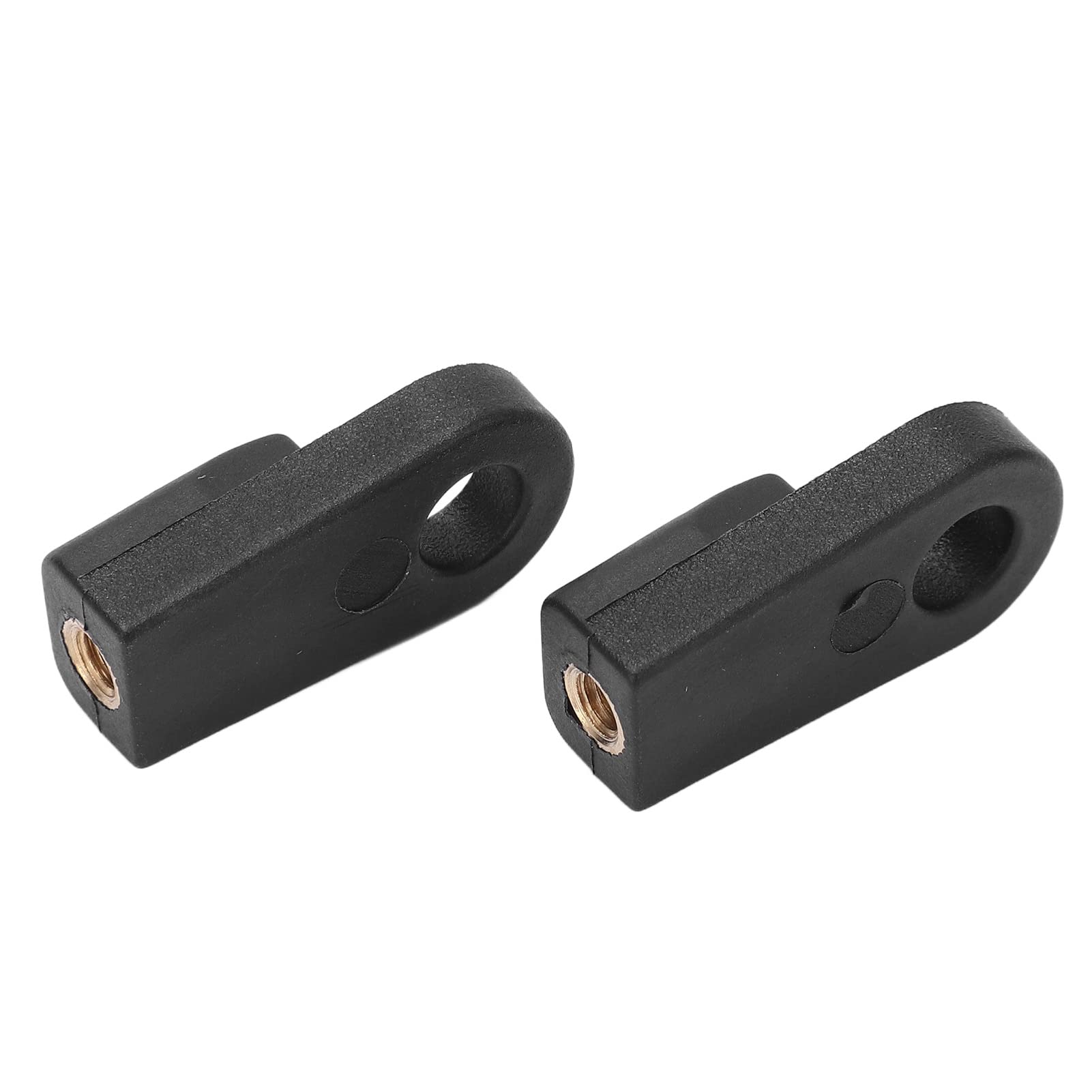 Outboard Control Box Cable End Connector - 2 Pcs ABS Copper Replacement (6727595600) | Compatible with Marine Boat Engine Control Systems | Perfect for Outboard Motor Repair & Maintenance