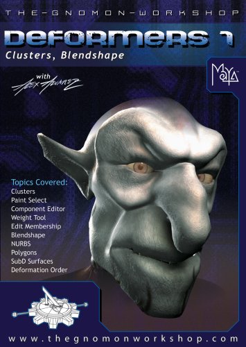 Deformers 1: Clusters and Blendshape for 3D Character Animation - Perfect for Game Design, VFX, and Digital Art Projects