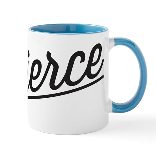 White/Blue Inside - Fierce Mug