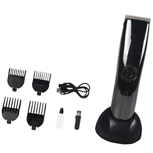 KALLORY Professional Hair Clipper Kit - Electric Hair Trimmer & Beard Grooming Set with Razor for Men - Home Hair Cutting Tools (Black) | Perfect for DIY Haircuts, Beard Trimming & Personal Grooming at Home