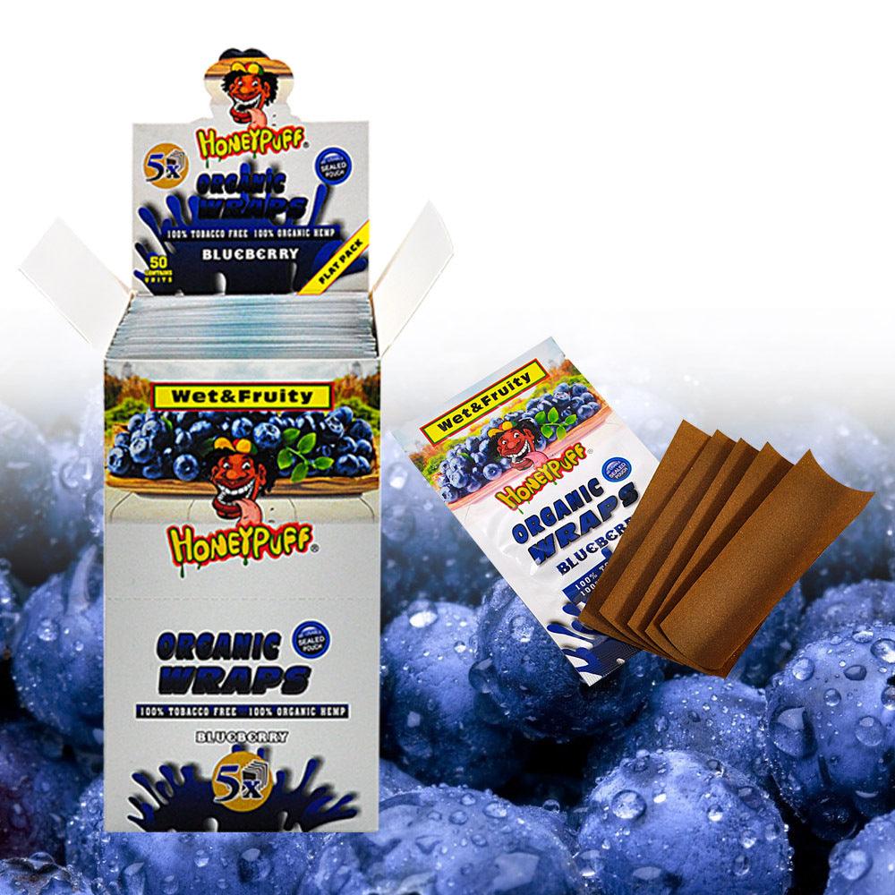 Honeypuff 110MM Cigar Rolling Tips - Natural Filter Papers (50 Booklet per Box) - Perfect for Handmade Cigars & DIY Rolling Tobacco Accessories